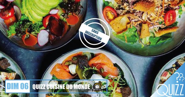 Quizz: Cuisine du monde