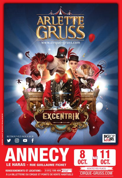 Cirque Arlette Gruss : Excentrik !