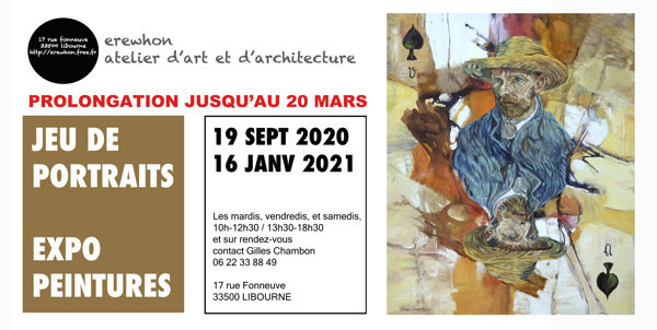 JEU DE PORTRAITS - expo peintures