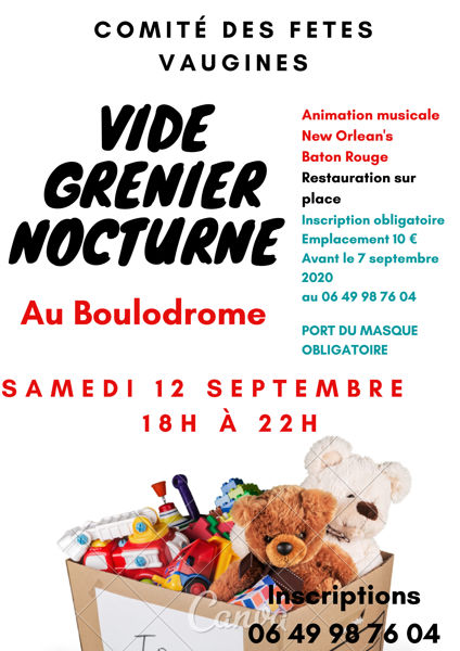 Vide grenier nocturne