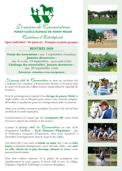 Porte ouvert! Poney club de Carmantran