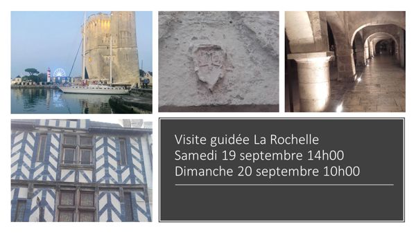 Visite guidée centre historique de La Rochelle