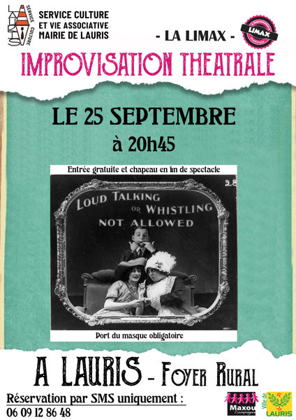 Théâtre d'impro avec la Cie la Limax