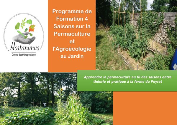Formation 4 saisons permaculture et agro écologie au jardin