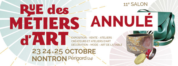 ANNULATION 11e Salon Rue des Métiers d'Art