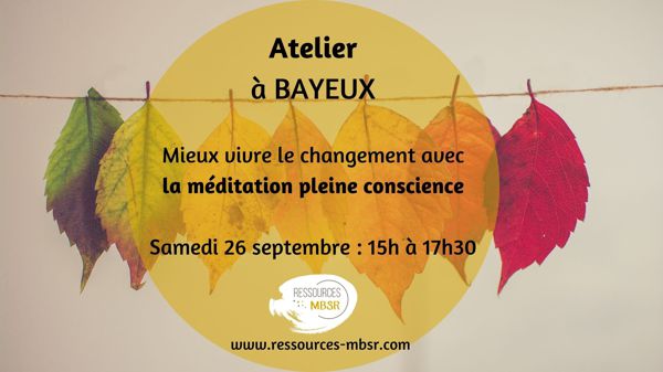 Atelier méditation pleine conscience