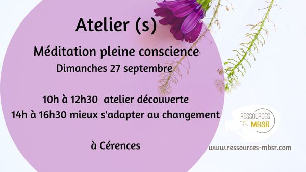 Atelier méditation pleine conscience