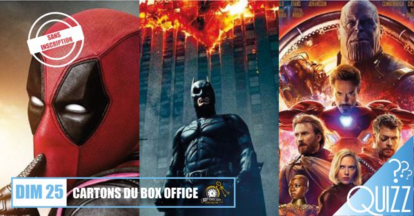 Quizz Cartons du Box office