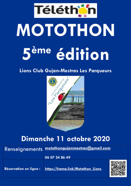 Motothon - Téléthon