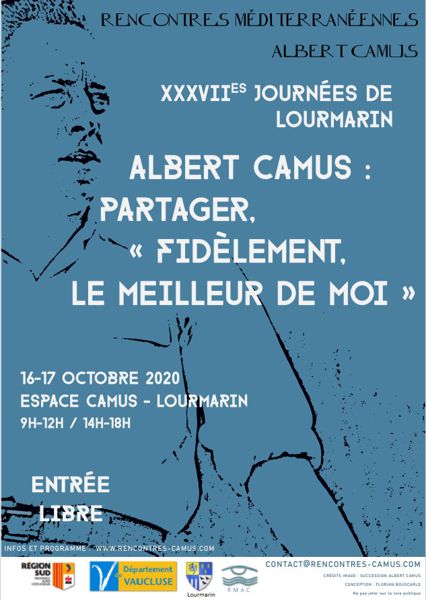 37e JOURNEES INTERNATIONALES ALBERT CAMUS