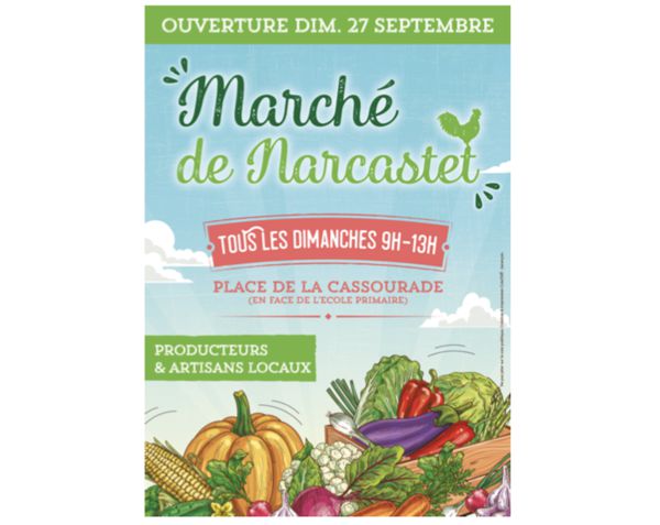 Marché de Narcastet