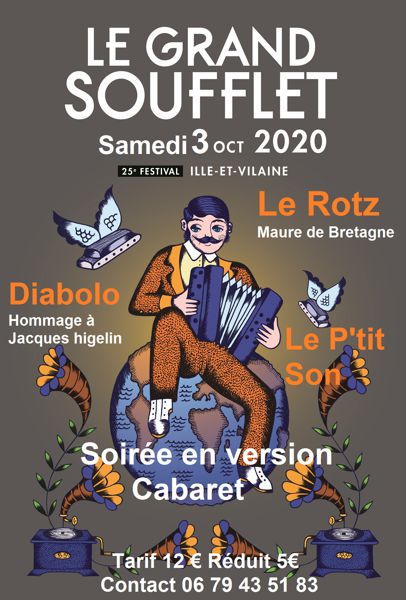 Diabolo Hommage à J Higelin et le P'tit Son Festival Grand Soufflet