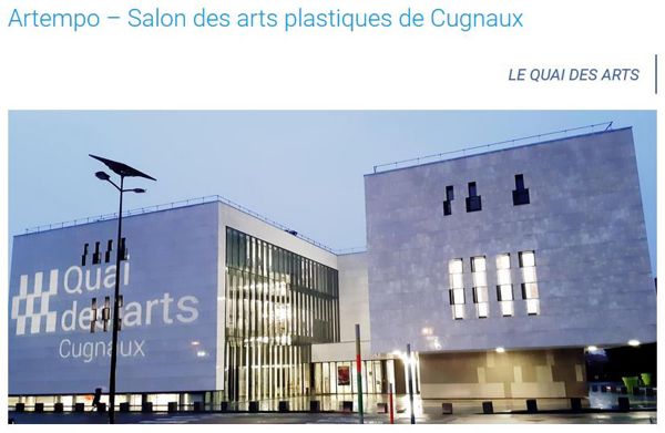 OUVERTURE DES CANDIDATURES SALON DES ARTS PLASTIQUES ARTEMPO21