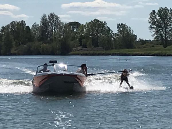 Session de ski nautique