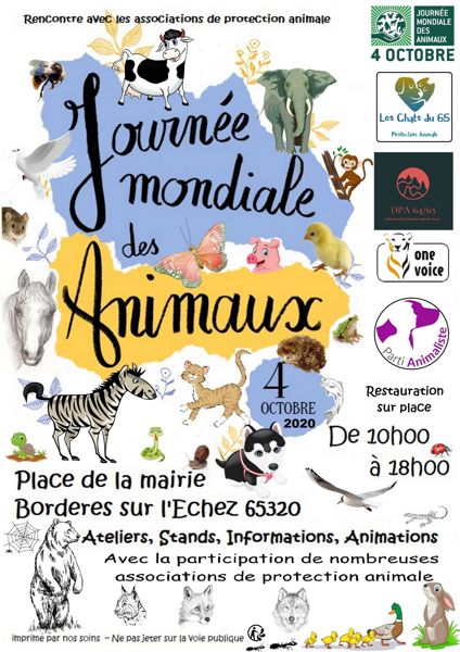 Journée mondiale des animaux