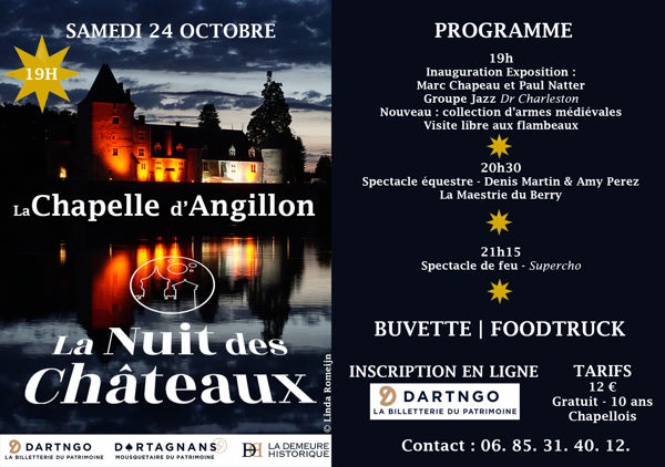 La nuit des châteaux à la Chapelle d'Angillon