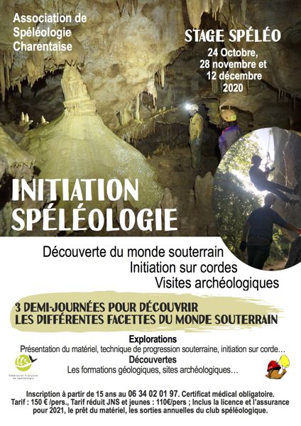 Stage spéléologie