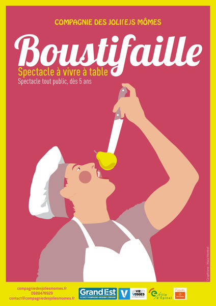 BOUSTIFAILLE, SPECTACLE À VIVRE À TABLE