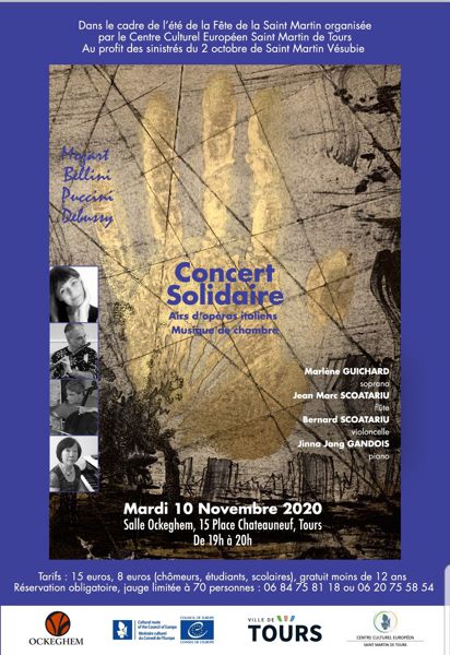 concert solidaire , voix et musique de chambre