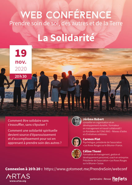 Web conférence LA SOLIDARITE