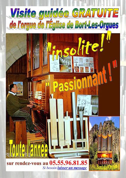 visite guidée de l'orgue de l'église