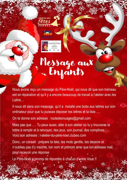 La lettre au Père Noël