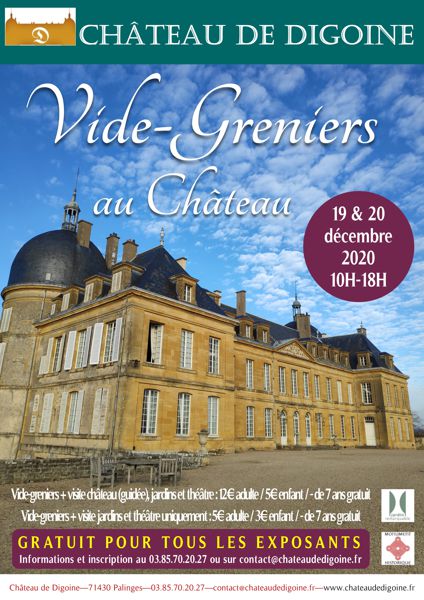 Vide-greniers au château