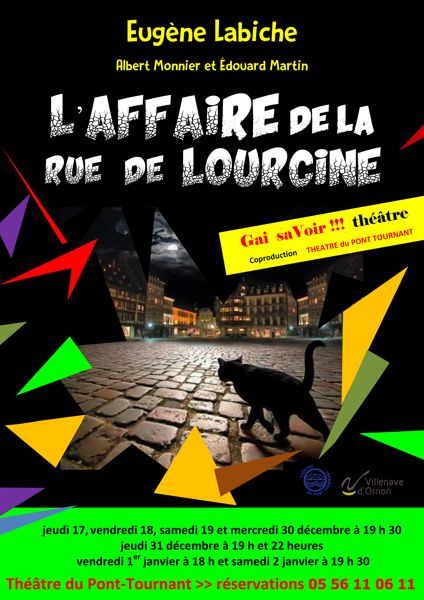 L'AFFAIRE DE LA RUE LOURCINE