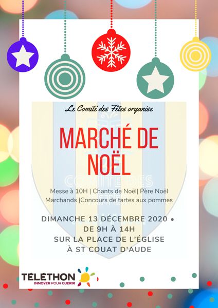 Marché de Noël de St Couat d'Aude