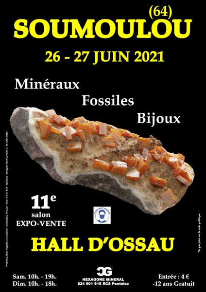 11e SALON MINERAUX FOSSILES BIJOUX de SOUMOULOU (64)