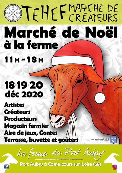 MArché de Noël à la Ferme