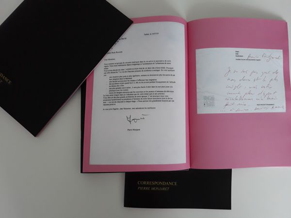 Lancement du livre ''Correspondance''