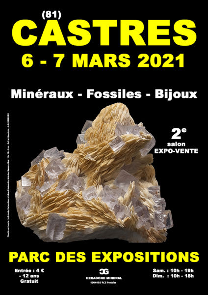 2e SALON MINERAUX FOSSILES BIJOUX