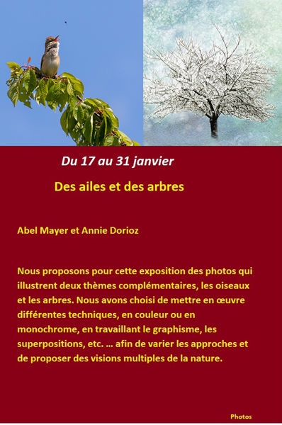 Exposition photo Annie Dorioz et Abel Mayer