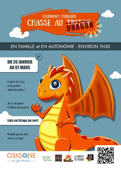 Chasse au dragon dans Clermont-Ferrand