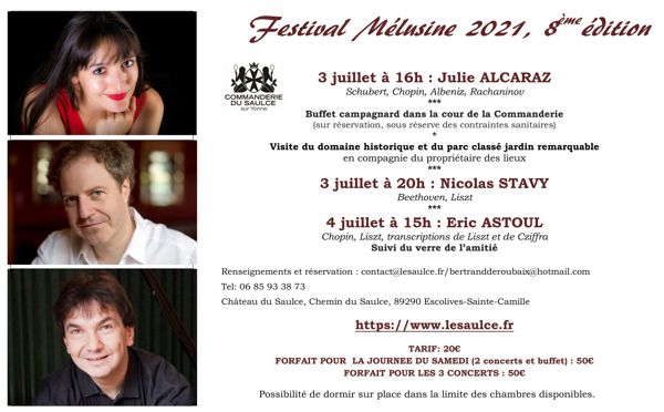 Festival Mélusine 2021, 8èmeédition