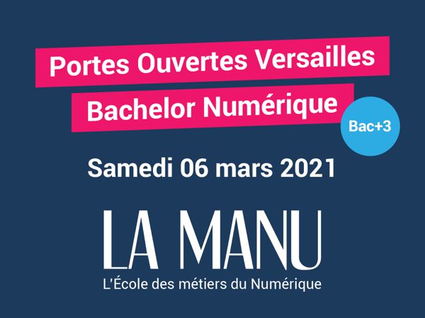 Portes Ouvertes - Bachelor Numérique à Versailles