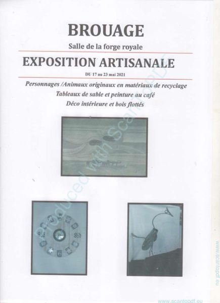 EXPOSITION VENTE ARTISANALE