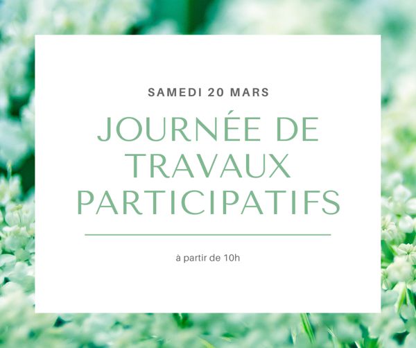 Journée travaux participatifs