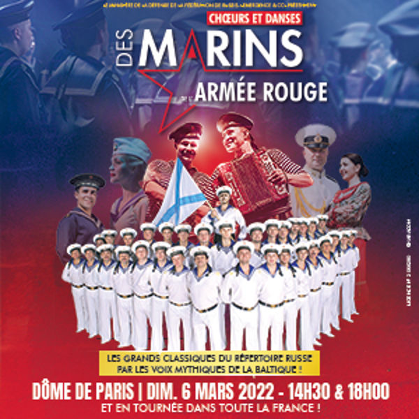 CHOEURS ET DANSES DES MARINS DE L'ARMEE ROUGE