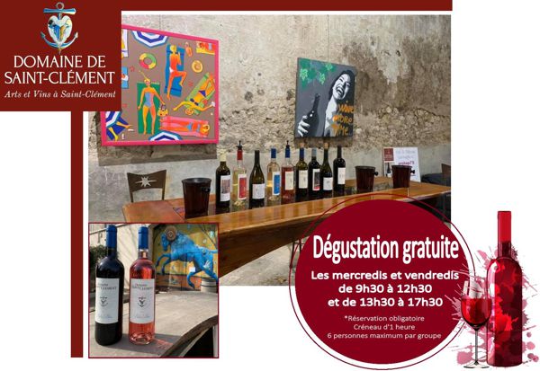 Dégustations gratuites de vins