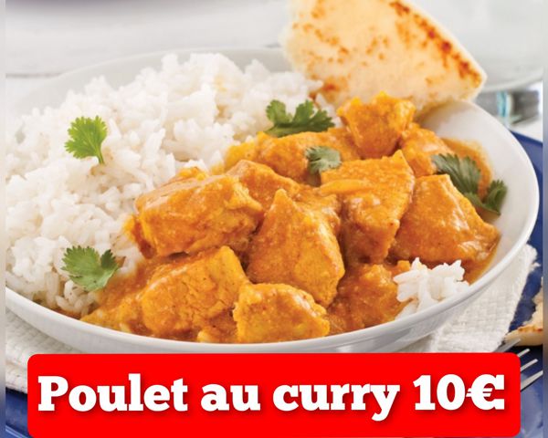 Week-end Poulet au curry à emporter