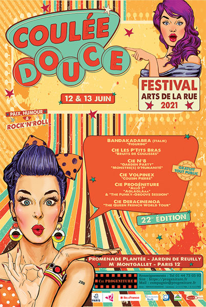 Festival Arts de la Rue COULÉE DOUCE 2021