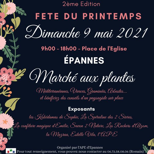 FETE DU PRINTEMPS - MARCHE AUX PLANTES