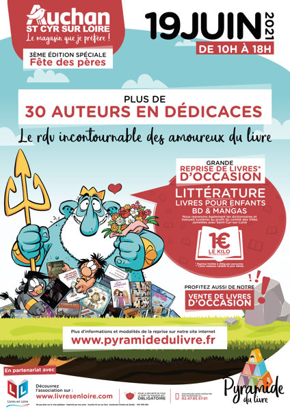 La Pyramide du Livre - Auchan St Cyr sur Loire