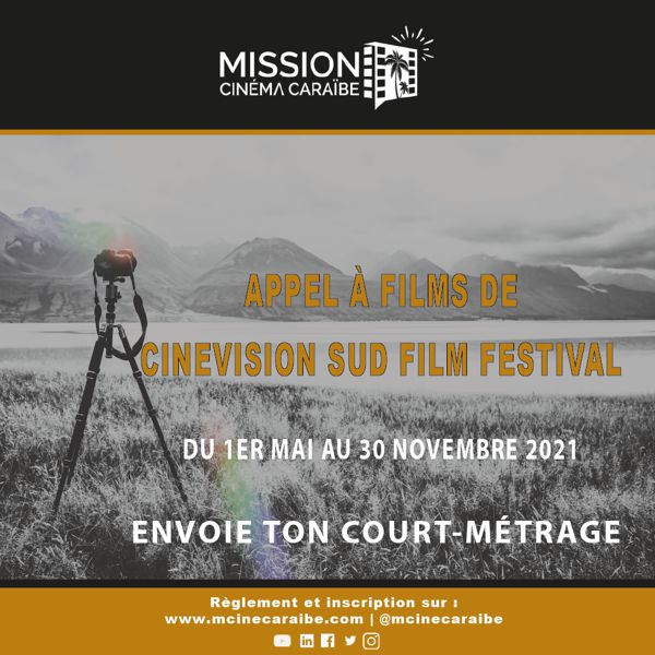 Appel à films de CineVision Sud Film Festival du 1 mai au 30 nov 2021 (Mayotte)