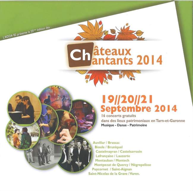 Châteaux chantants 2014