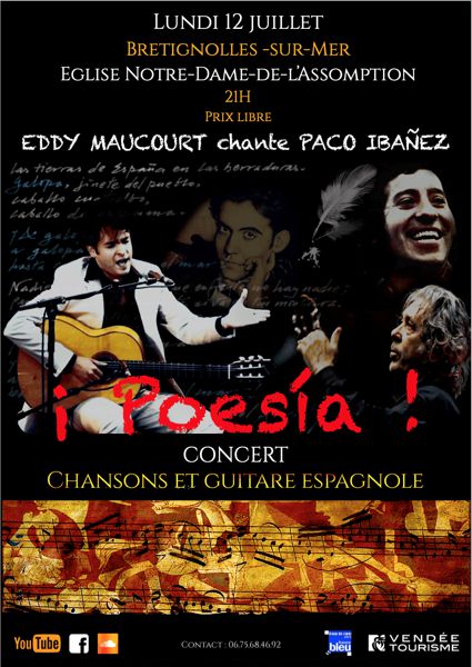 ¡ Poesía ! Eddy Maucourt chante Paco Ibañez