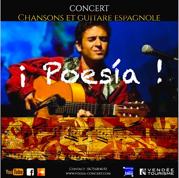 ¡ Poesía ! Chansons et guitare espagnole