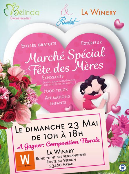 Marché fêtes des mères